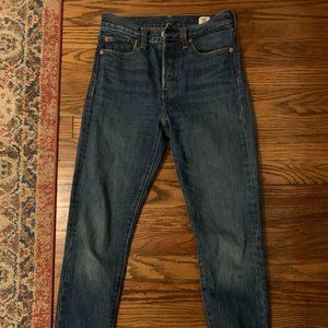 Levi High Rise Wedgie Straight Jeans